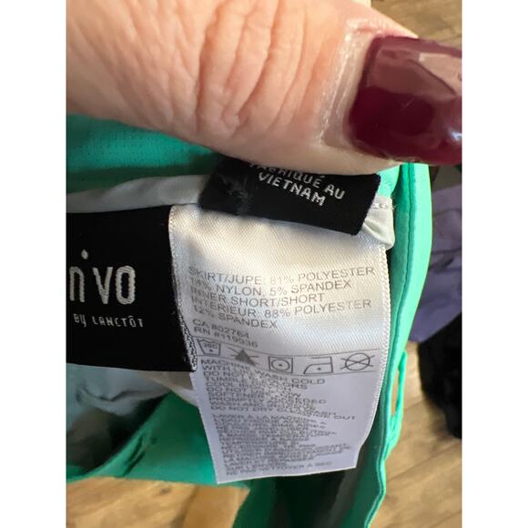 Nivo size 10 green golf skort - Picture 5 of 5